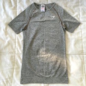 💚Gymshark Vital Seamless Shirt// Green Marl💚